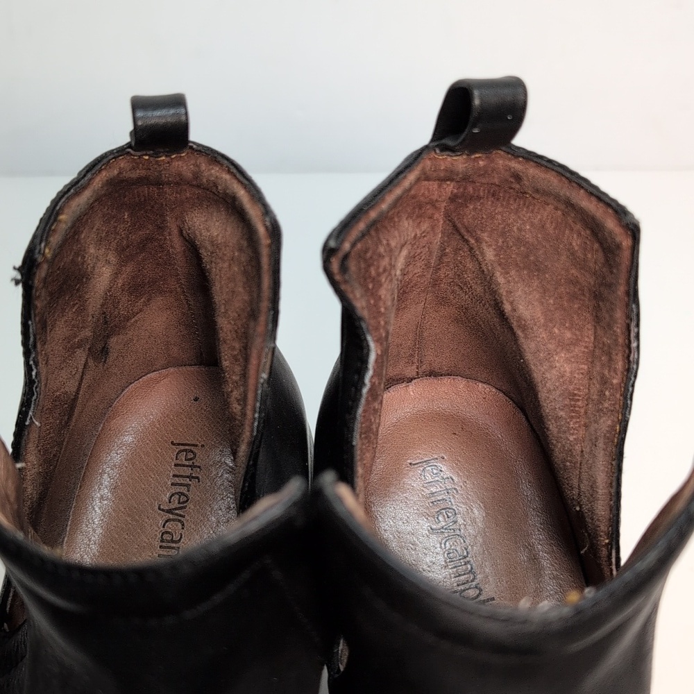 Jeffrey Campbell Cromwell black western ankle boots woman's size 8.5 - Picture 9 of 16